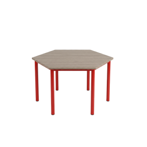 table hexagonale scolaire
